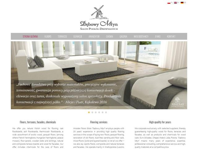 Salon Podłóg Drewnianych „Dębowy Młyn”