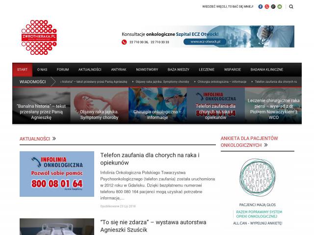 Zwrotnik Raka Portal Onkologiczny