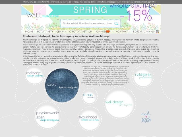 Wallmachine - Producent Fototapet