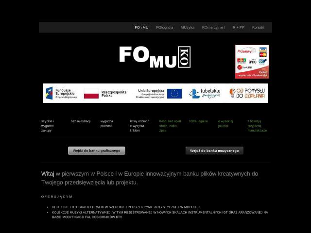 FOMUKO (FOtografia, MUzyka, KOmercyjnie!)