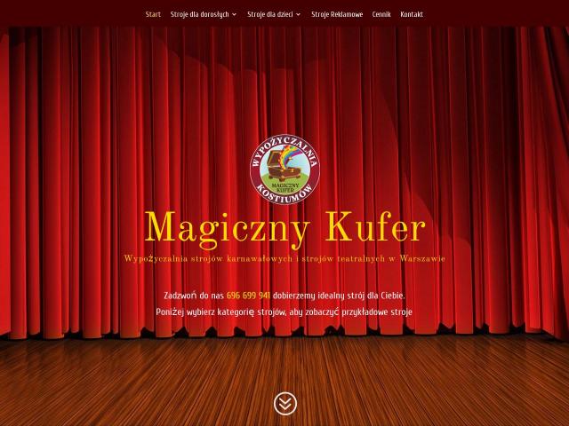 Wypożyczalnia Strojów Magiczny Kufer