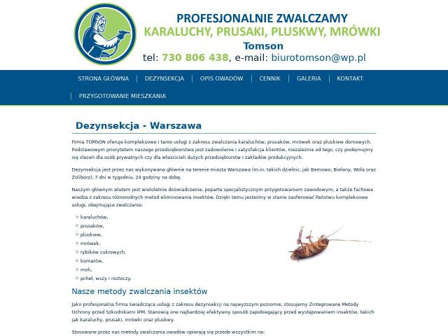 Tomson Usługi Porządkowe Katarzyna Wolska