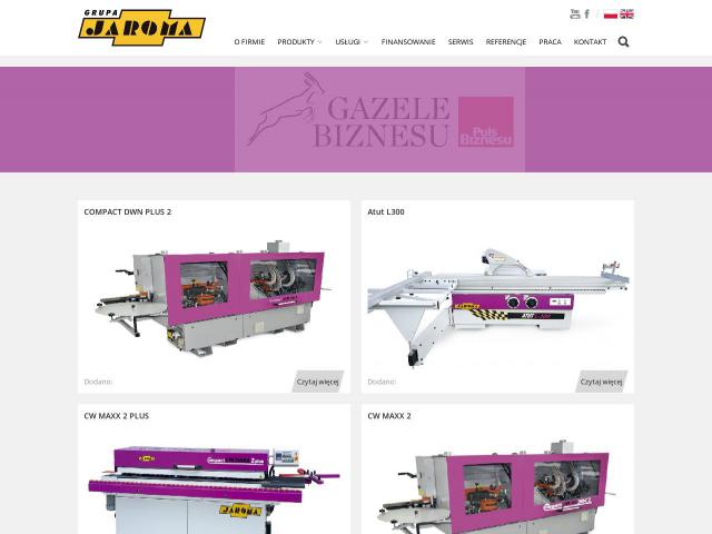 Jaroma - Producent obrabiarek do drewna