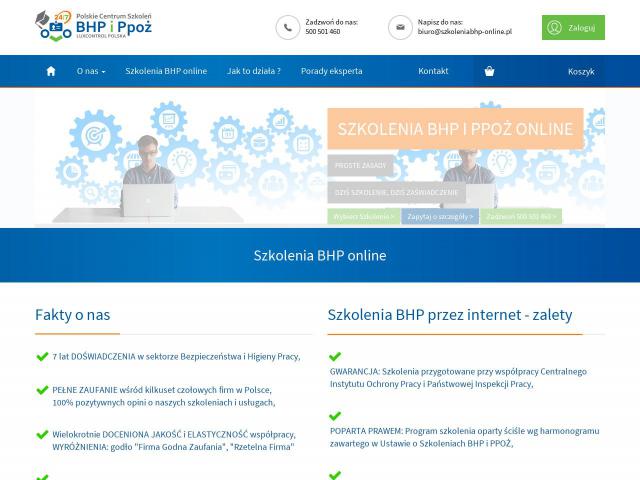 Polskie Centrum Szkoleń BHP i Ppoż
