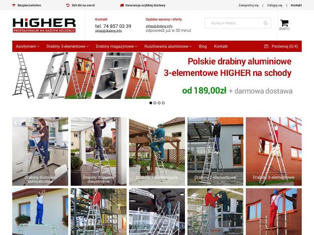 HIGHER - drabiny i rusztowania